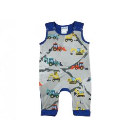 Fiú ujjatlan rugdalózó markoló mintákkal