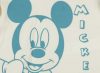 Biopamut Disney Mickey hosszú ujjú rugdalózó bézs