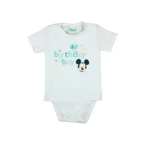 Disney Mickey szülinapos rövid ujjú pólós kombidre