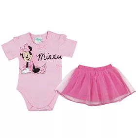 Disney Minnie bébi 2 részes kombidressz/szoknya sz