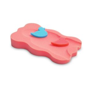 Sensillo babatartó szivacs kádba- Rózsaszín