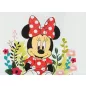 Disney Minnie lányka 2 részes virágos szoknyás sze