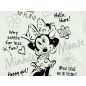 Disney Minnie lányka páros hosszú pizsama szett (2