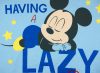 Disney Mickey pamut-wellsoft babatakaró (méret:70x
