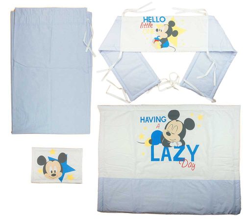 Disney Mickey 4 részes ágynemű garnitúra