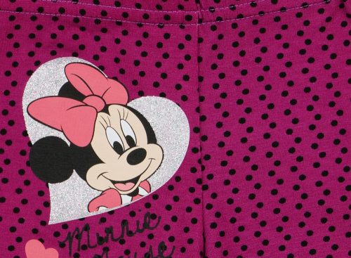Disney Minnie lányka pöttyös rövid leggings 