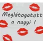 Meglátogatott a nagyi! feliratos kombidressz fehér
