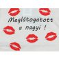 Meglátogatott a nagyi! feliratos napozó