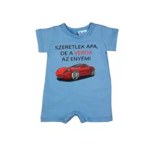 Feliratos fiú napozó Verda