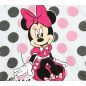 Disney Minnie 2 részes, kantáros szoknyás baba szett