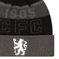 Chelsea sapka kötött New Era szürke csíkos