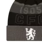 Chelsea sapka kötött New Era szürke csíkos