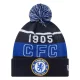 Chelsea sapka kötött New Era csíkos bojtos