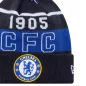Chelsea sapka kötött New Era csíkos bojtos