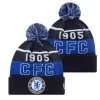 Chelsea sapka kötött New Era csíkos bojtos