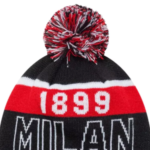 Milan sapka kötött felnőtt New Era bojtos csíkos