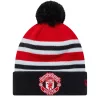 Manchester United sapka kötött New Era bojtos csíkos