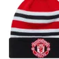 Manchester United sapka kötött New Era bojtos csíkos