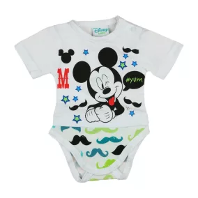 Disney Mickey rövid ujjú kombidressz Bajusz fehér
