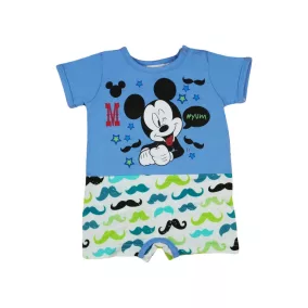 Disney Mickey mintás fiú rövid ujjú napozó bajusz