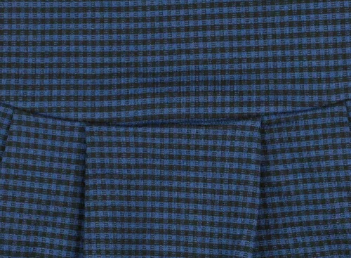 Kockás rövid ujjú lányka ruha