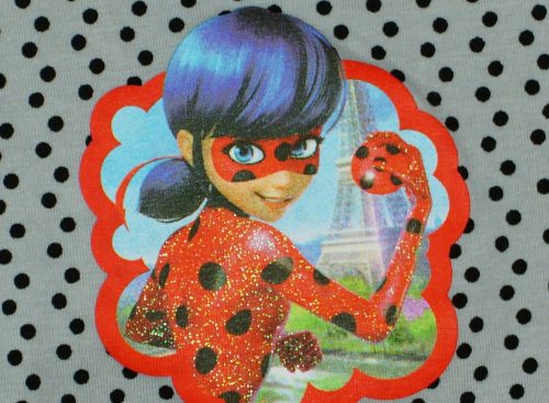 Miraculous Katicabogár lányka rövid leggings pötty