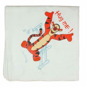   Disney Tigris mintás textil-tetra kifogó-törölköző 140x140