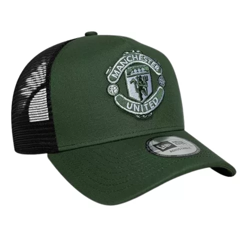 Manchester United baseball sapka New Era felnőtt hálós zöld