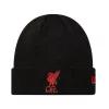 Liverpool sapka kötött New Era fekete felnőtt