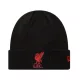 Liverpool sapka kötött New Era fekete felnőtt