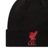 Liverpool sapka kötött New Era fekete felnőtt