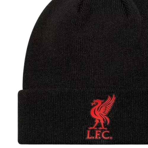 Liverpool sapka kötött New Era fekete felnőtt