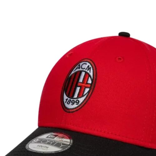 Milan baseball sapka New Era gyerek piros-fekete