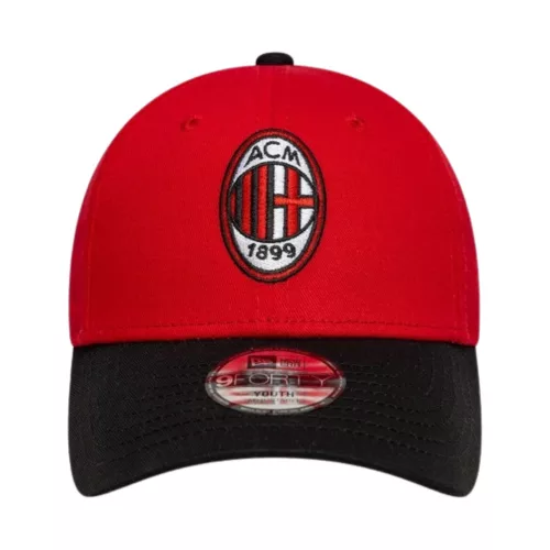 Milan baseball sapka New Era gyerek piros-fekete