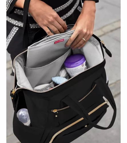 SKIP HOP Táska pelenkázó/hátizsák Mainframe Black