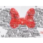 Disney Minnie hosszú pizsama feliratos