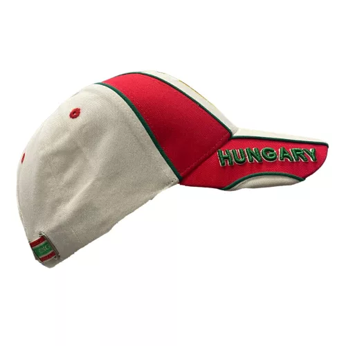 Magyarország baseball sapka címeres fehér