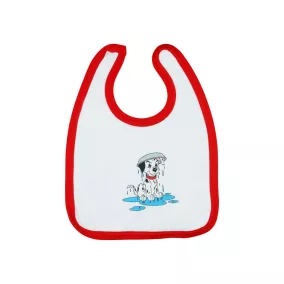 Disney 101 Kiskutya mintás tépőzáras előke