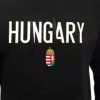 Magyarország pulóver felnőtt kapucnis HUNGARY fekete