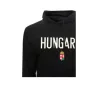 Magyarország pulóver felnőtt kapucnis HUNGARY fekete