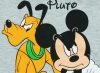 Disney Mickey és Plútó fiú hosszú ujjú póló