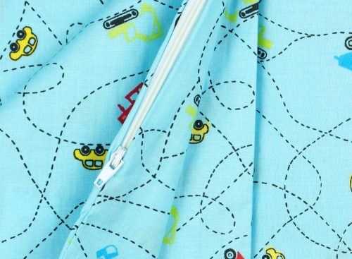 Baba paplanhuzat (90x135) kék autópályás 