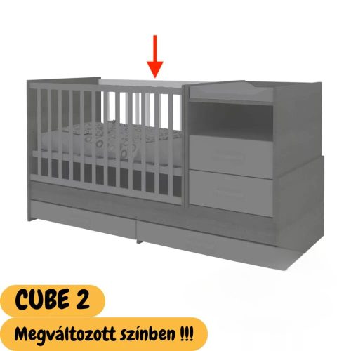 Todi Cube 2- 5 az 1-ben multifunkciós kombi babaágy, kiságy