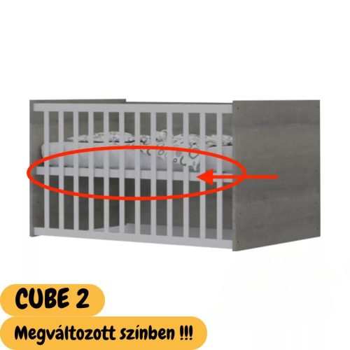 Todi Cube 2- 5 az 1-ben multifunkciós kombi babaágy, kiságy