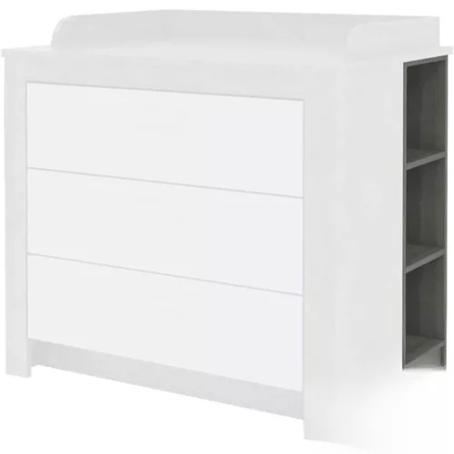 Todi Cube 2 - nyitott polc a pelenkázó toldalék alá