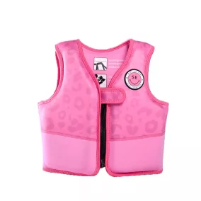   Swim Essentials Gyerek úszómellény 2-3 éves – pink leopárd