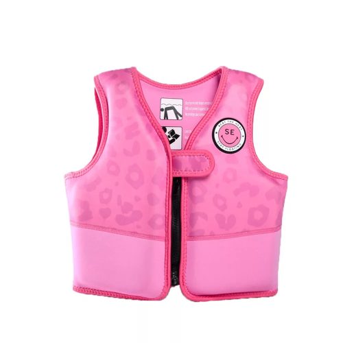 Swim Essentials Gyerek úszómellény 2-3 éves – pink leopárd