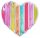Swim Essentials felfújható matrac - Rainbow Heart