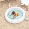 Swim Essentials gyerek medence 100 cm - White Terrazzo