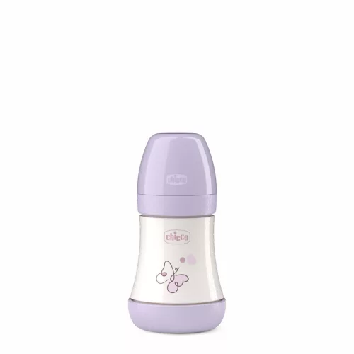 CHICCO Antikólikus cumisüveg Perfect5 150 ml lány lassú folyású 0m+